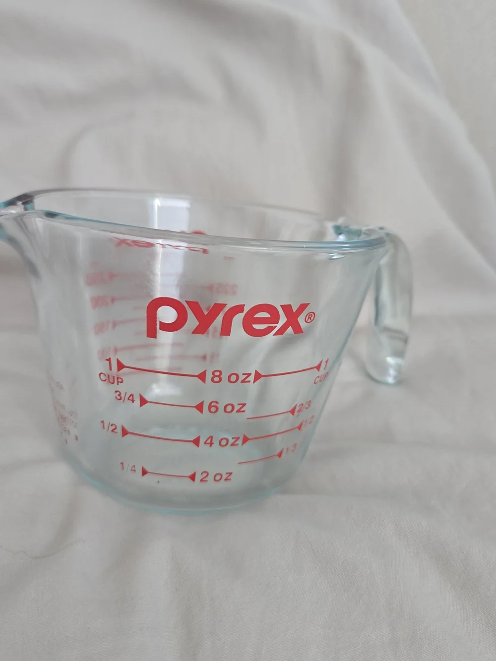 Pyrex clear glass